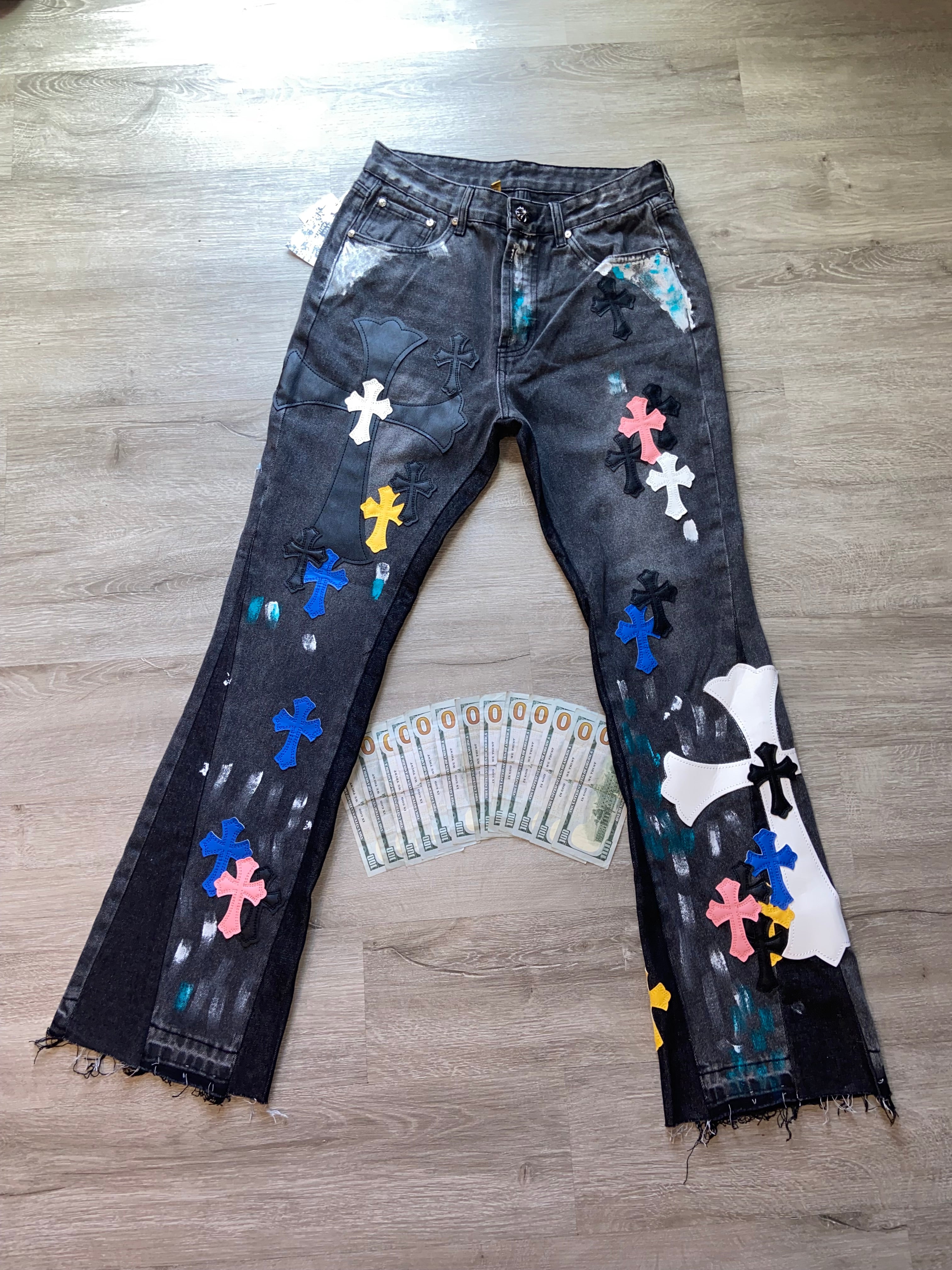 Chrome Heart jeans